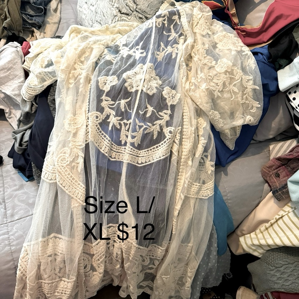 Lace cardigan